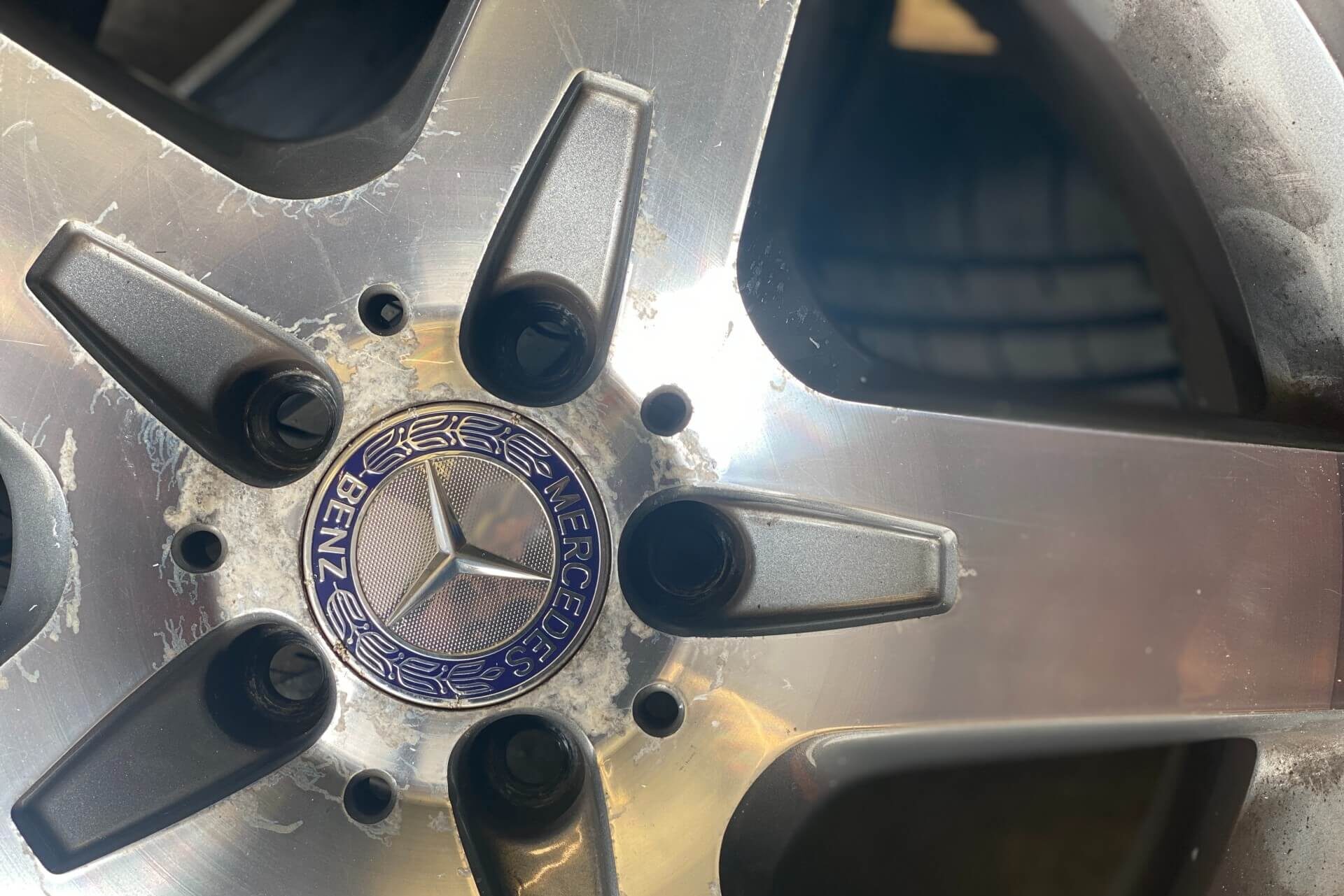 Diamond Cut Wheel Corrosion Repair